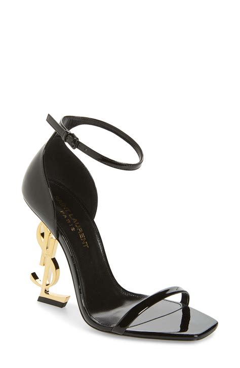 ysl heels women|yves saint laurent black heels.